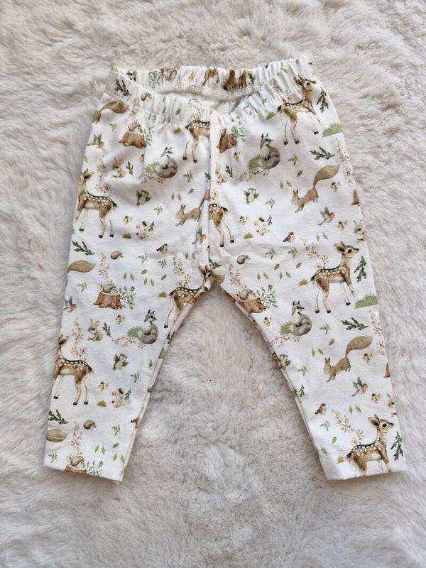 Legging 62 bosdiertjes