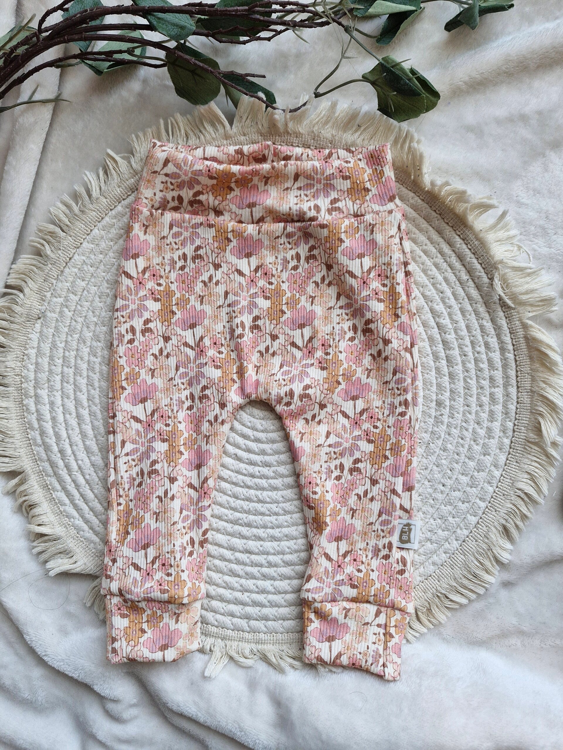 Broekje rib tricot