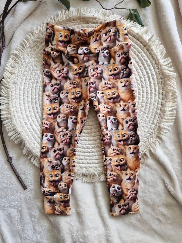 Harembroekje of legging broekje crazy cats