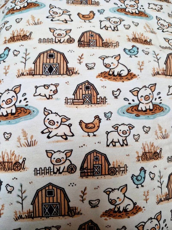 Broekje boerderij varkentjes