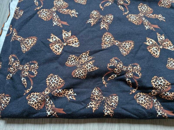 Coupon french terry 1mx1.5m strikjes