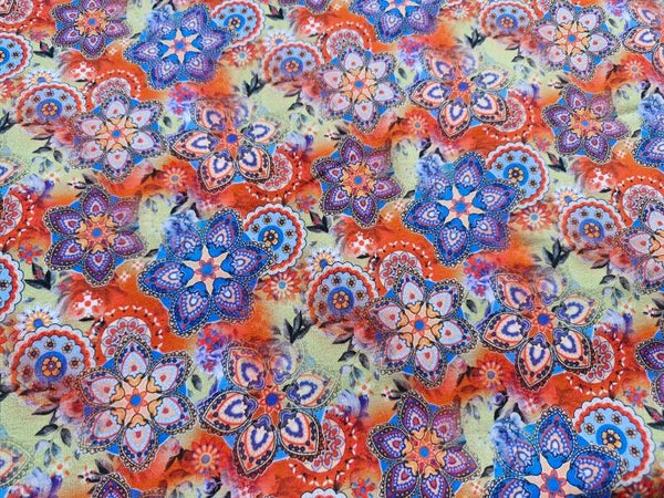 Katoenen tricot coupon 2.5mx1.4m