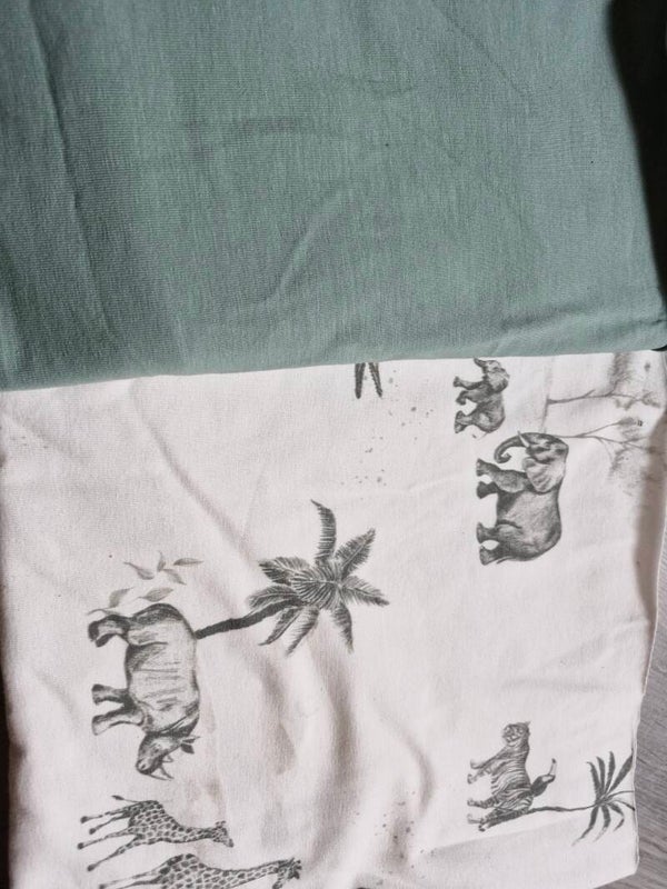 Setje coupon ongeveer 50cmx140cm