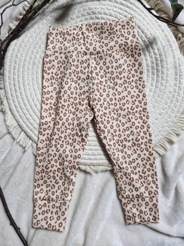 Legging broekje 74 panterprint