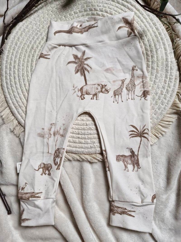 Harembroekje jungle taupe 74
