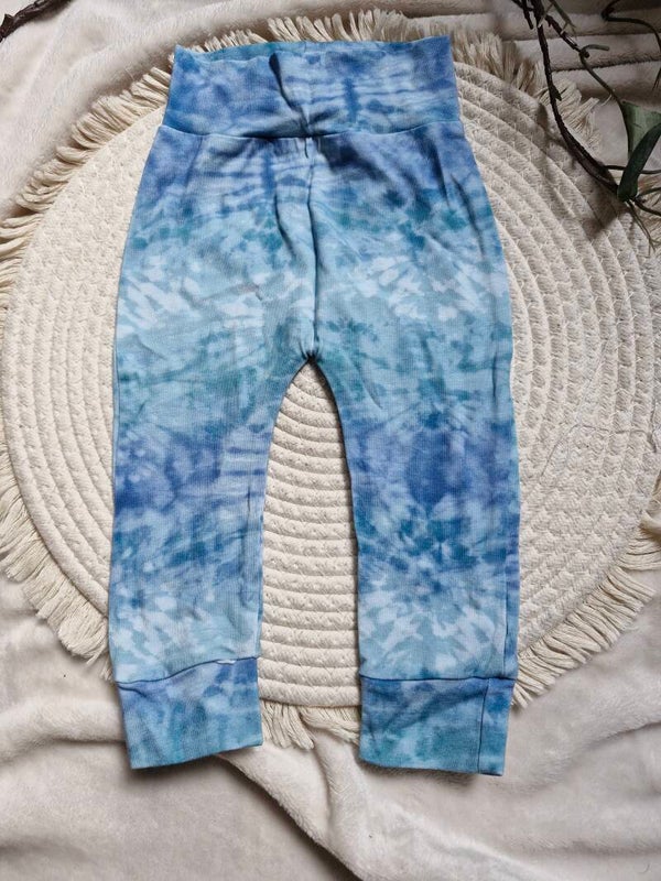 Harembroekje 68 blauw batik