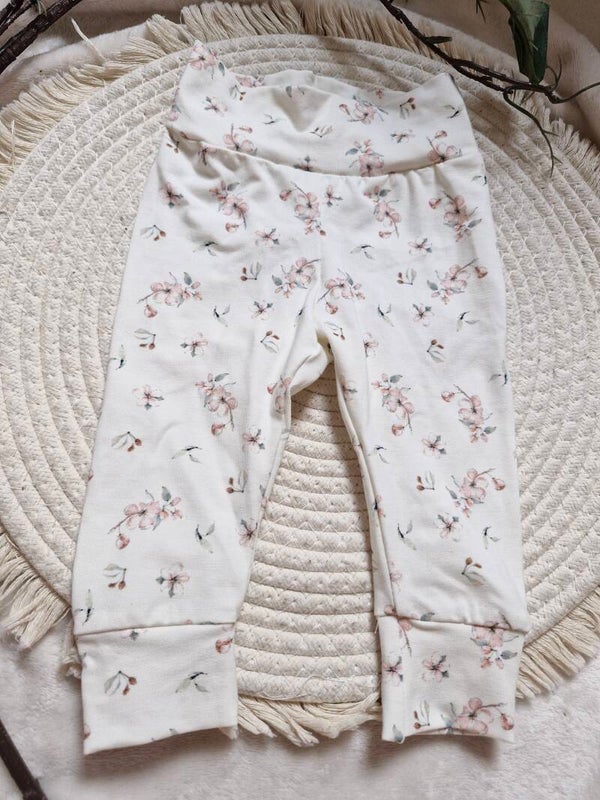 Legging broekje 68 kersenbloesem