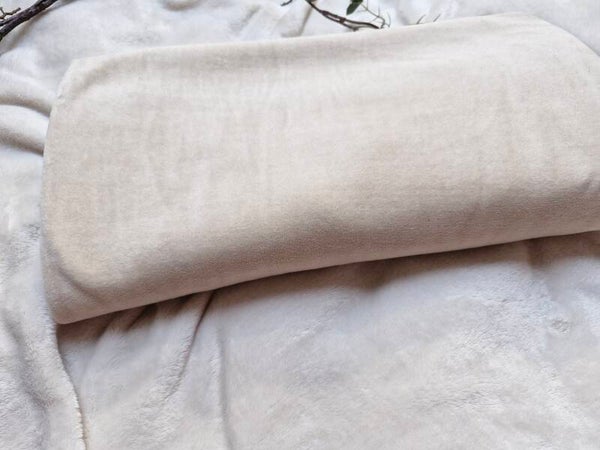 Nicky velours beige 1.5mx1.4m