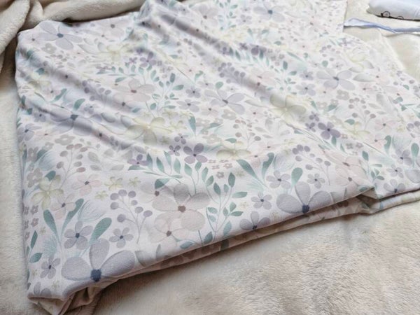 Coupon katoen tricot 2mx1 5m unieke print