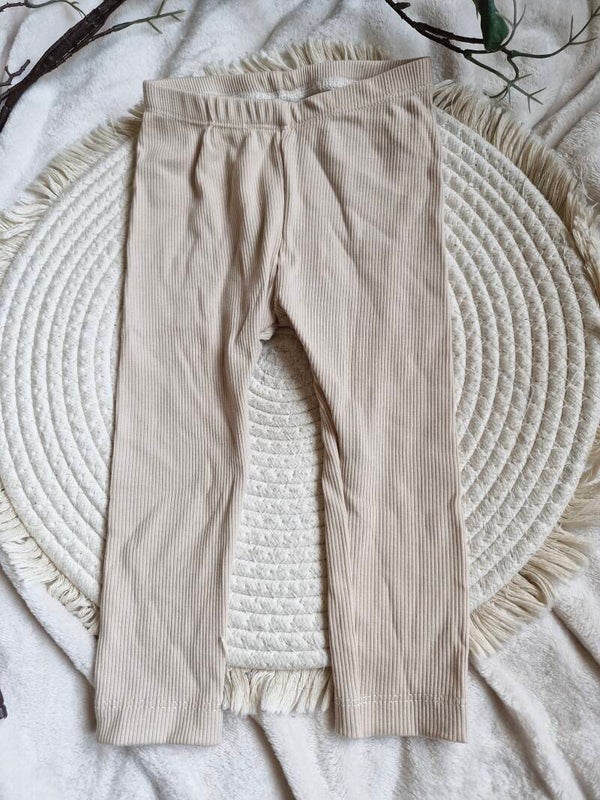 Legging 80 beige rib