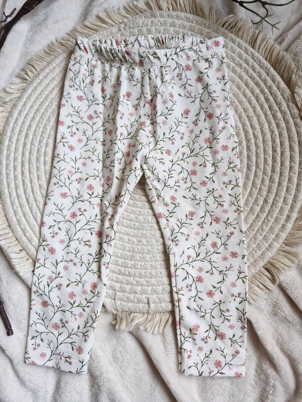 Legging 80 little pink flower