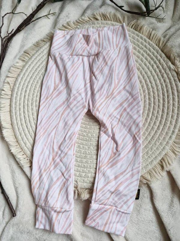 Broekje 80 zebrapink