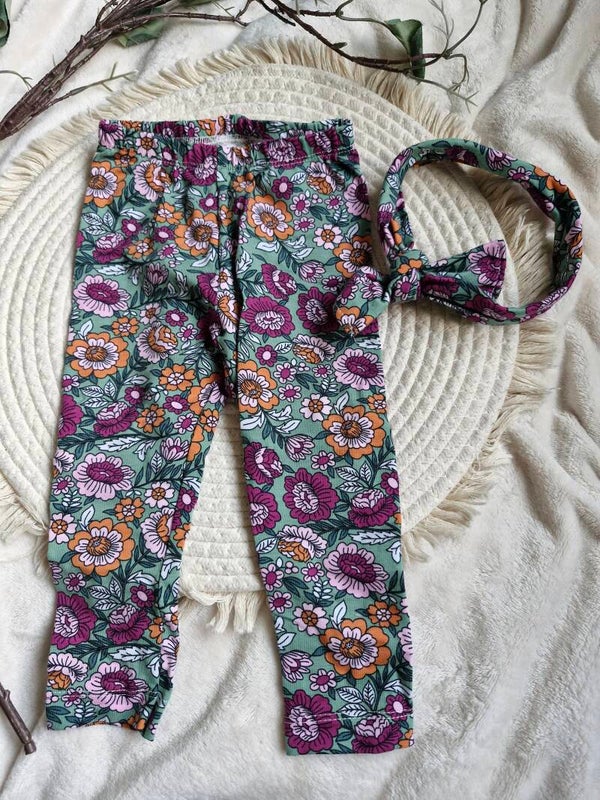 Legging 80 met haarbandje