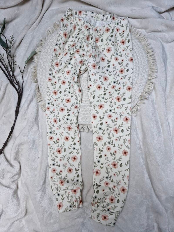 Legging 116 anjerbloem
