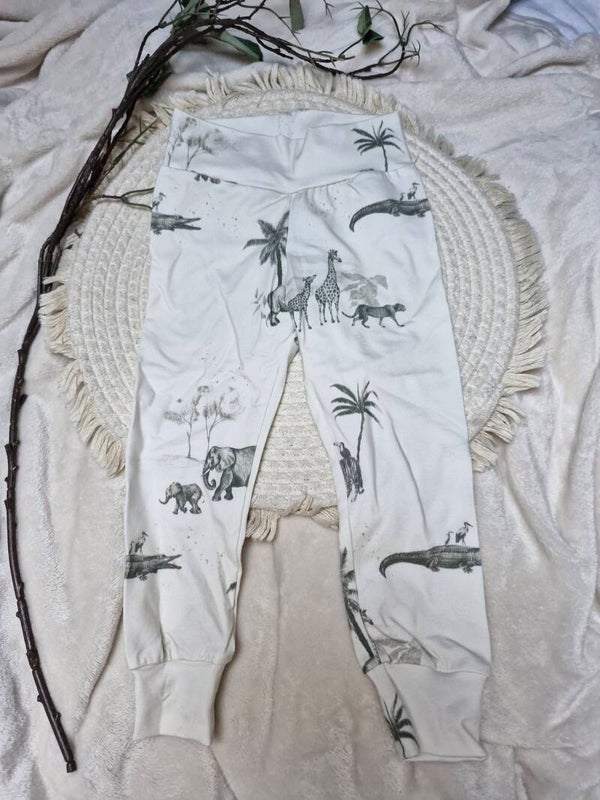 Legging broekje jungle green 92