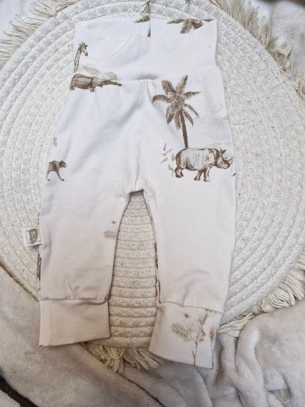 Broekje 56 jungle taupe