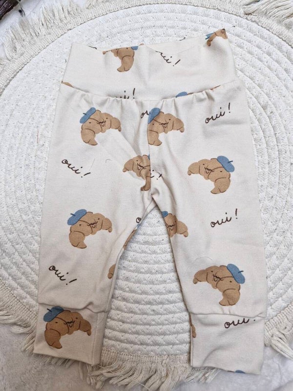 Legging broekje 62 croissantjes