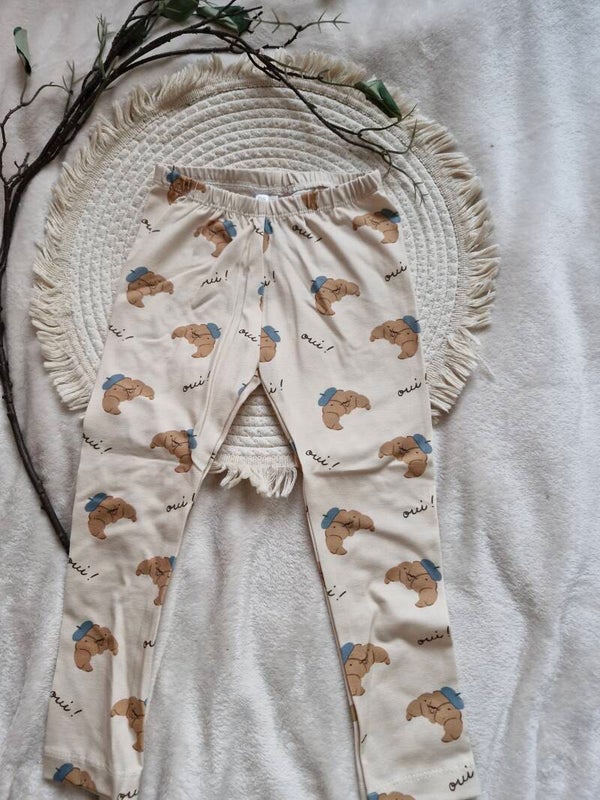 Legging 98 croissantjes