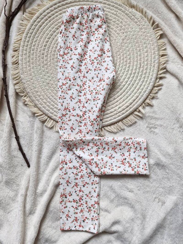 Legging 104 klein bloemenprintje
