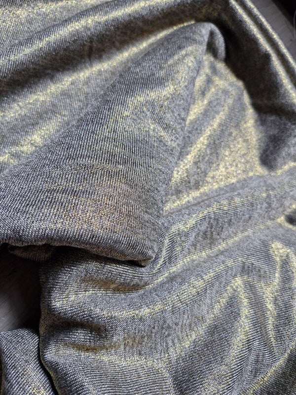 Tricot/jersey golden foil 2mx1.4m