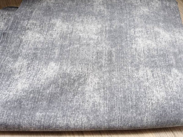 Jeanslook katoenen tricot 1mx1.4m donker blauw