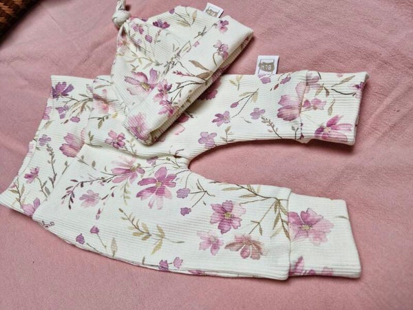 Setje 50 ribtricot
