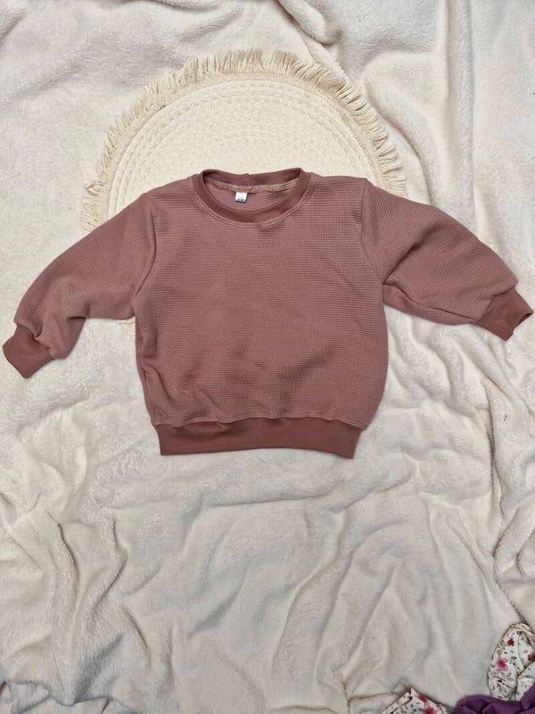 Vintage Sweater oud mauve
