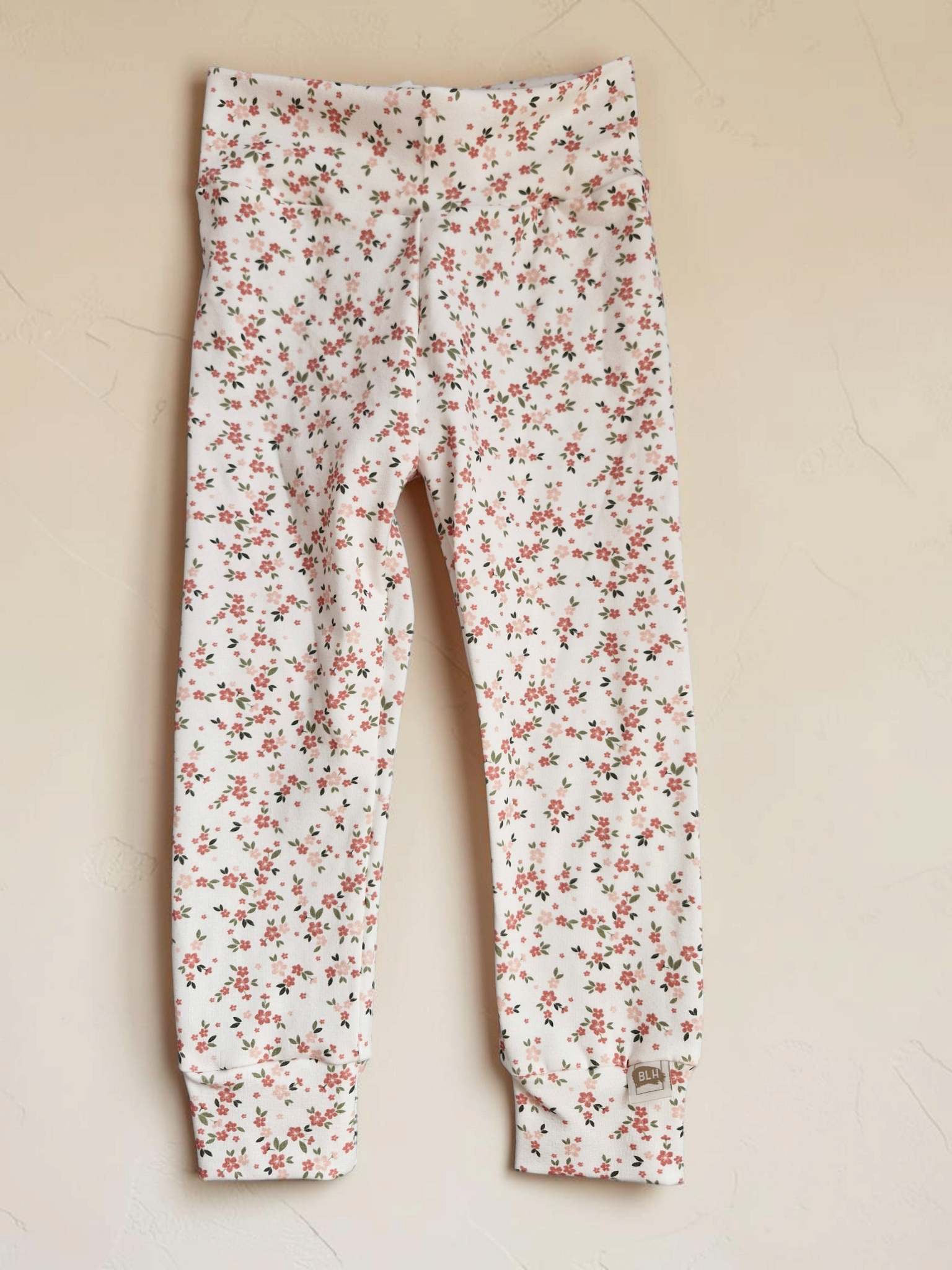 Leggingbroekje 92 kleine bloemenprint