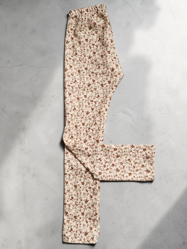 Legging 116 romantische bloemenprint