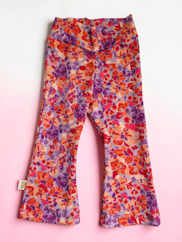 Flare 80 yogawaist pink lila