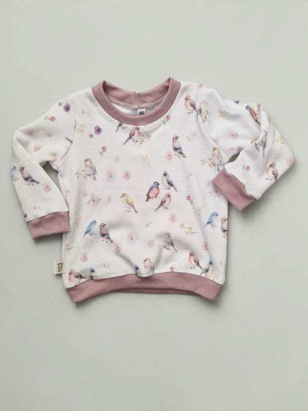 Sweater 80 vogeltjes
