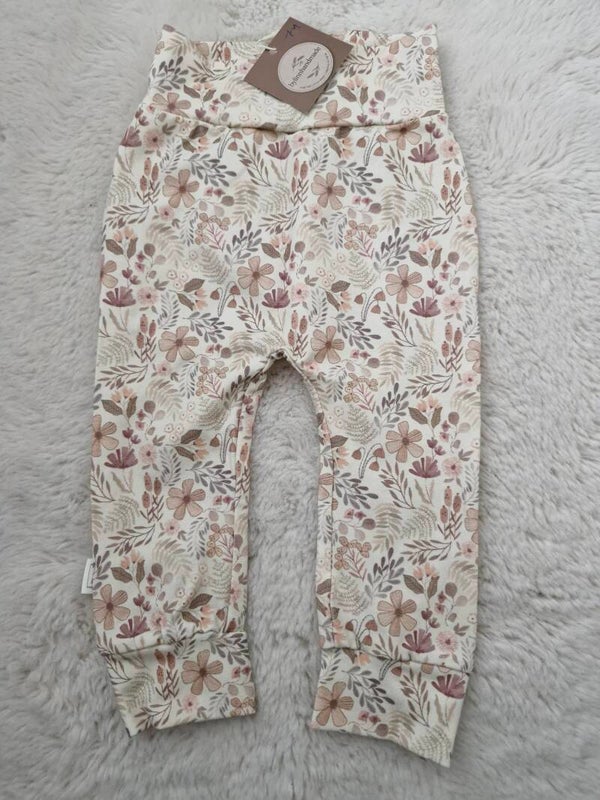 Harembroekje pastel bloemenprint
