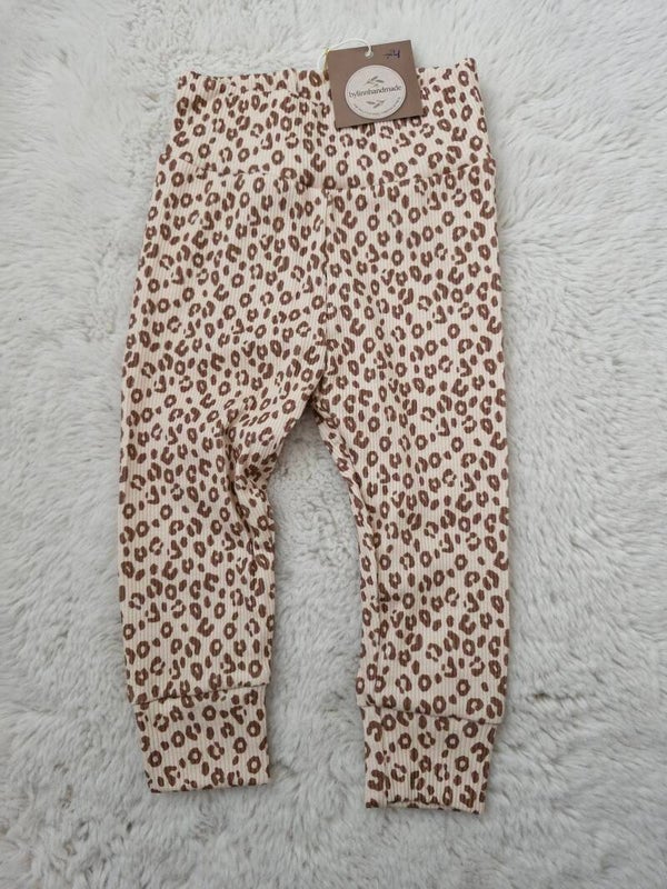 Harembroekje 74 panterprint beige