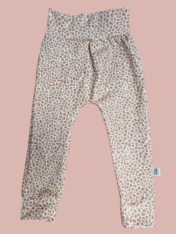 Harembroekje 86 beige panter