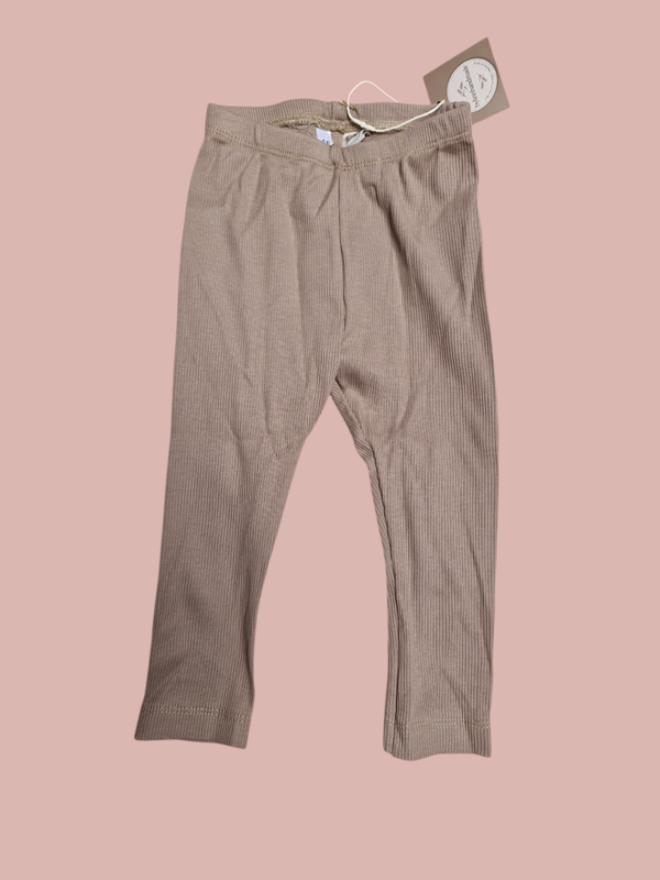 Legging 86 effen rib