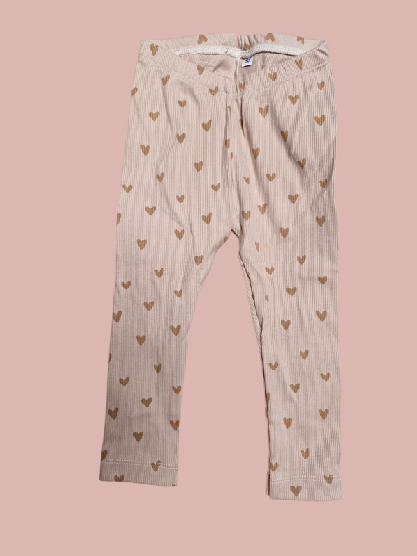 Legging 86 hartjes