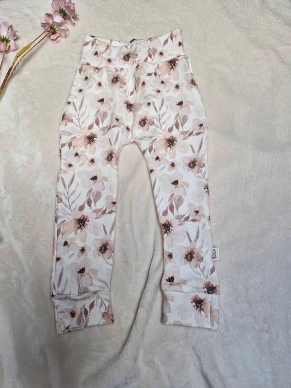 Harembroekje 92 flowers creme elle