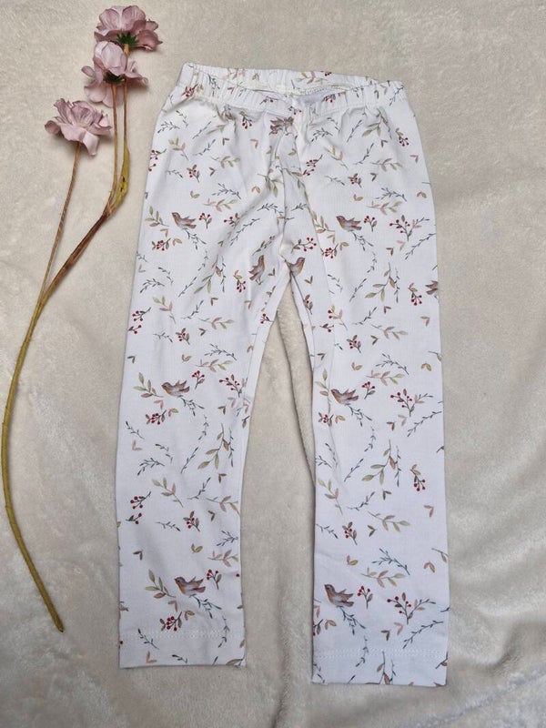 Legging 92 bloemen