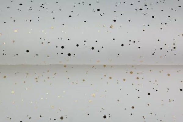 Broekje /legging wit golden dots