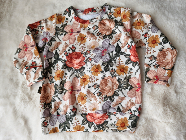 Sweater englisch garden oker 86