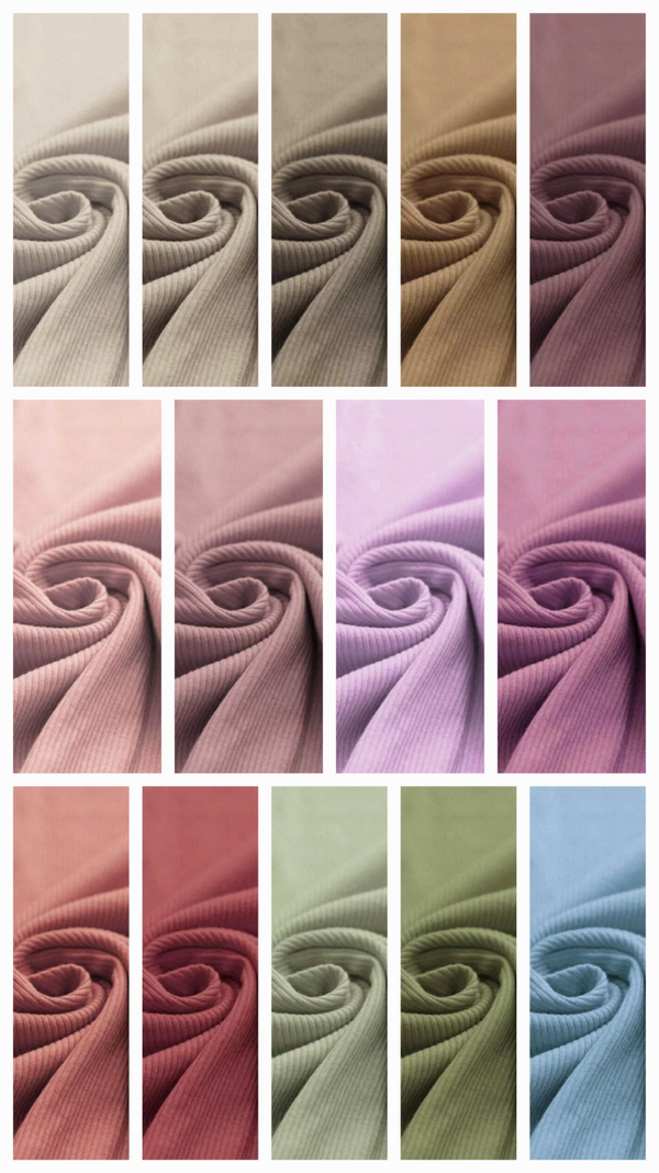Harembroekje uni rib tricot
