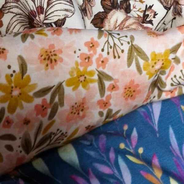 Legging 104 pioenroosbladeren