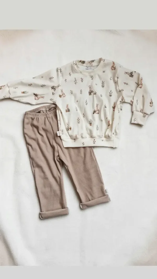 Vintage pants 92 donker beige