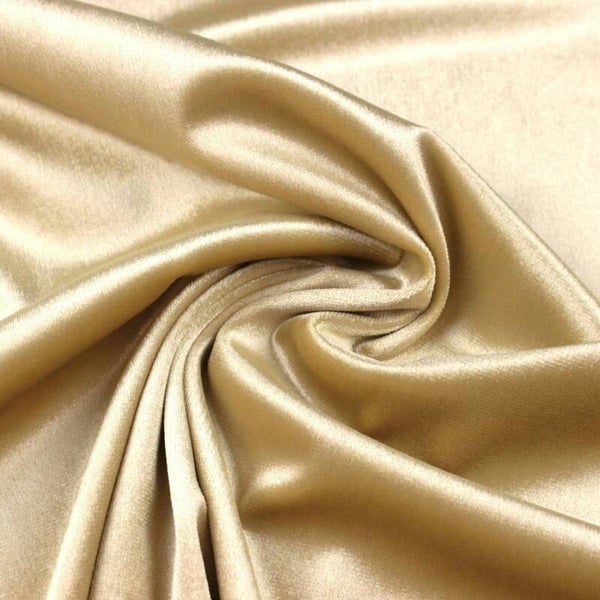Licht goud velvet legging of flare