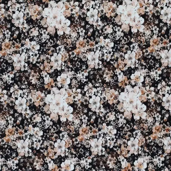 Shirtje floral beige
