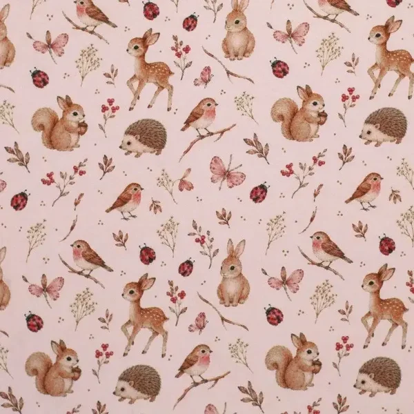 Pink autumn animals Harembroekje