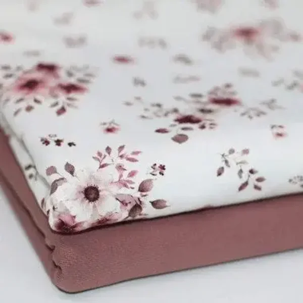 Legging of flare roze bloemenprint yara