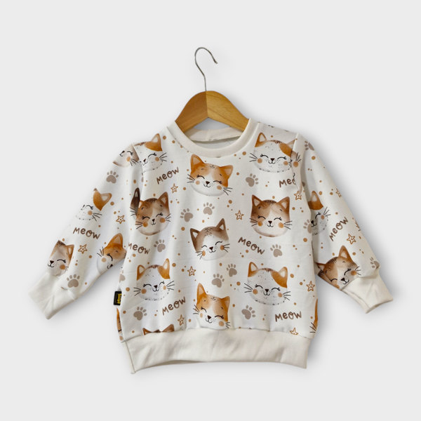 Vintage sweater meow