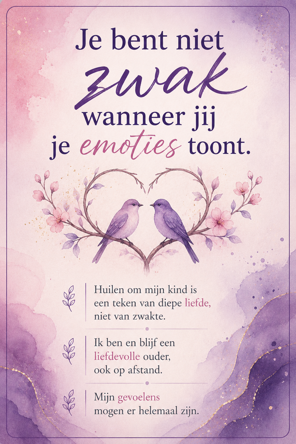 Digitale affirmatiekaart + Jou persoonlijk boodschap