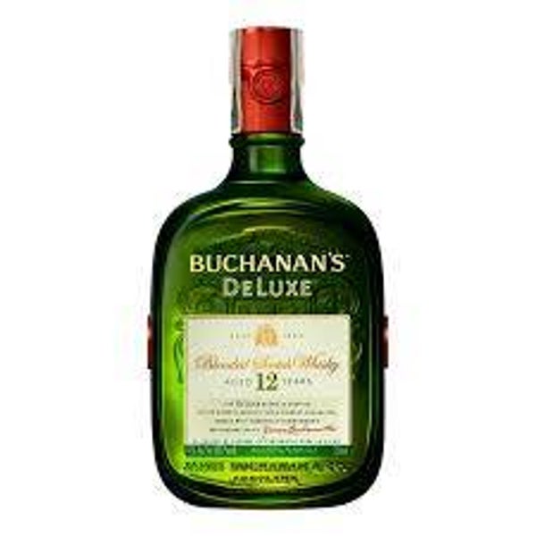 1/2 BOTELLA WHISKY BUCANOS 12 AÑOS